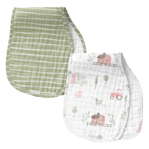 Muslin Burp Cloth Set