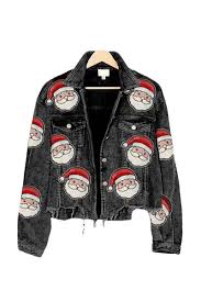 Sequin Santa Shacket