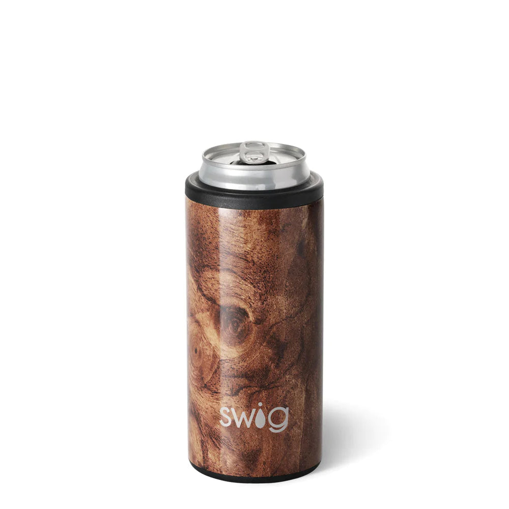 Swig 12 oz Skinny Can Cooler Sand Art