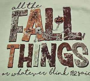 All the Fall Things Blink 182