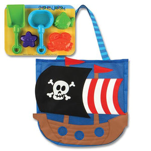 Beach Tote with Sand Toys