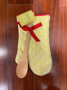 Oven Mitt with Spoon