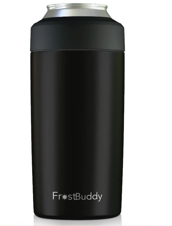 Universal Buddy - Holds 12oz Cans, Slim Cans, Bottles, 16oz Cans & Bottles - Keep Your Drink Cold for 12+ Hours | Frost Buddy