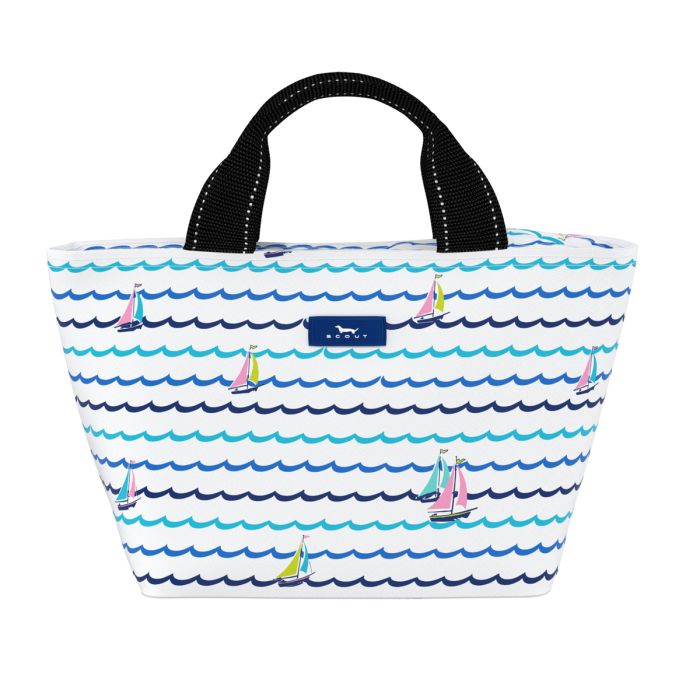 Swimfan Nooner Lunch Box  Preppy Monogrammed Gifts