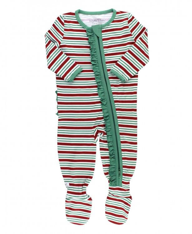 Peppermint several striped pajamas