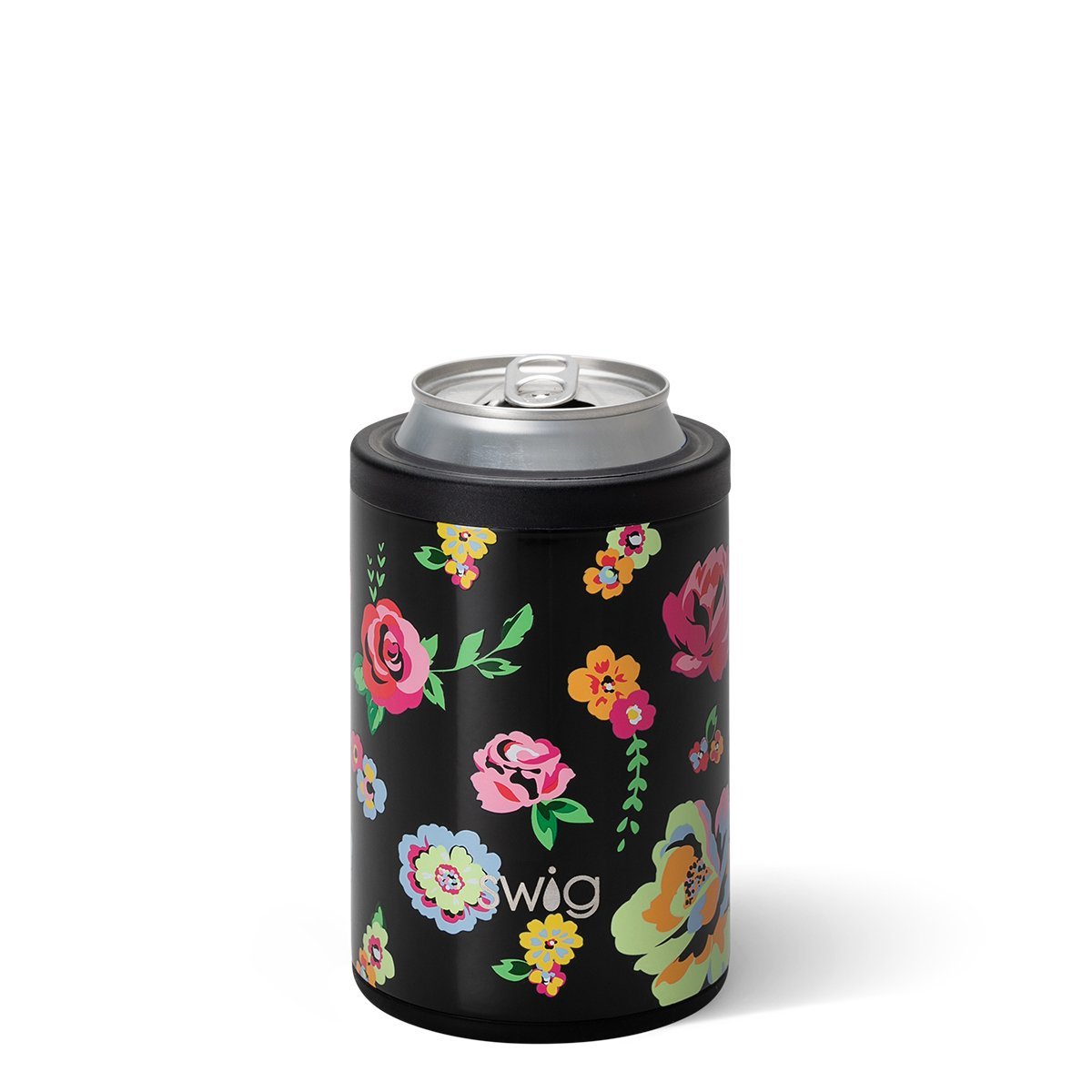 Swig 12oz Fleur Noir Combo Can & Bottle Cooler