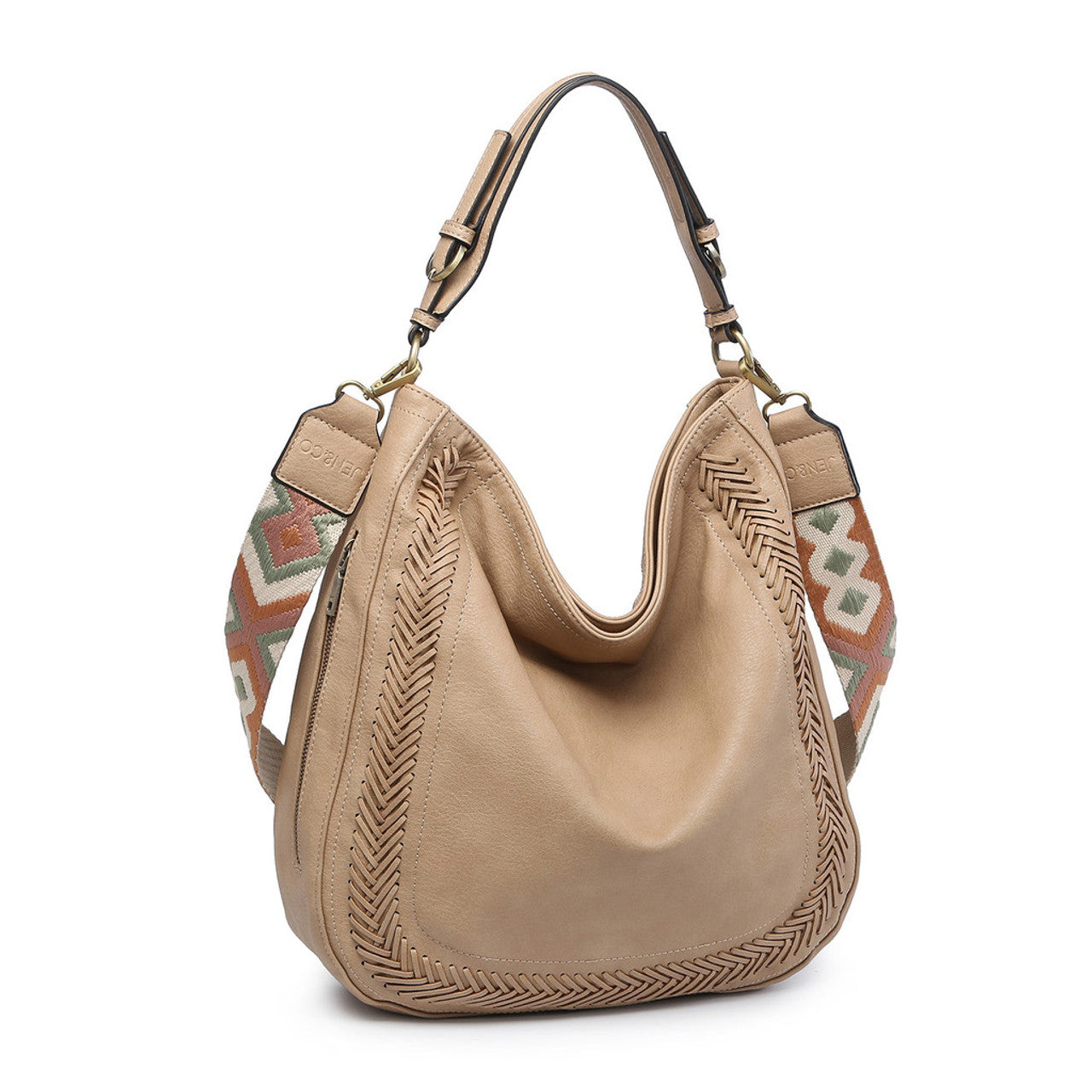 Good Big Buddha Giada Fringed Hobo bag