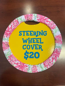 Paisley Steering Wheel Cover